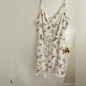 Francesca’s xl floral chiffon dress